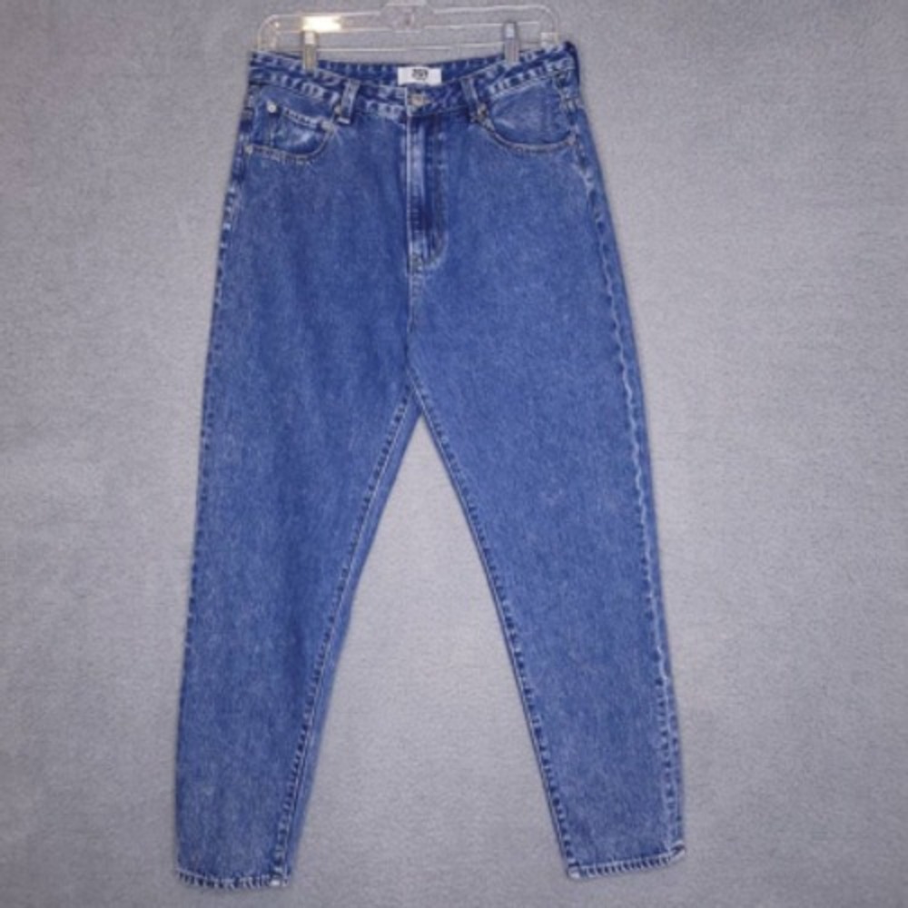ZGY Jeans Womens Mom Blue‎ Medium Wash High Rise Denim 30 New